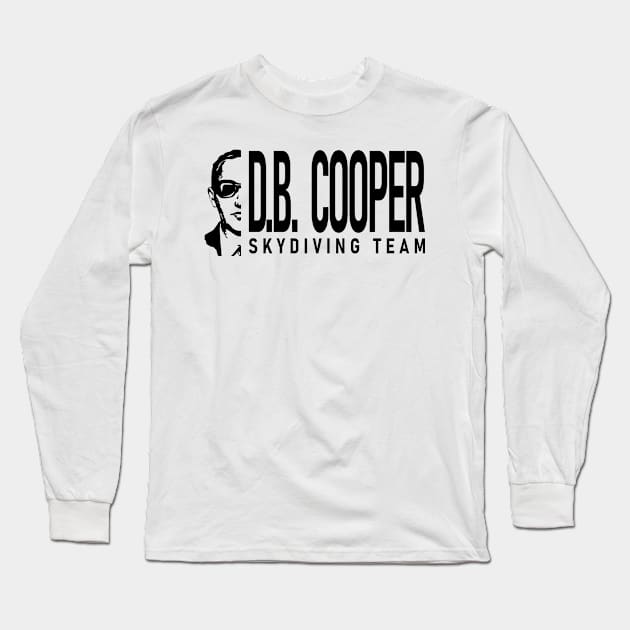 db cooper skydiving team Long Sleeve T-Shirt by Beadams